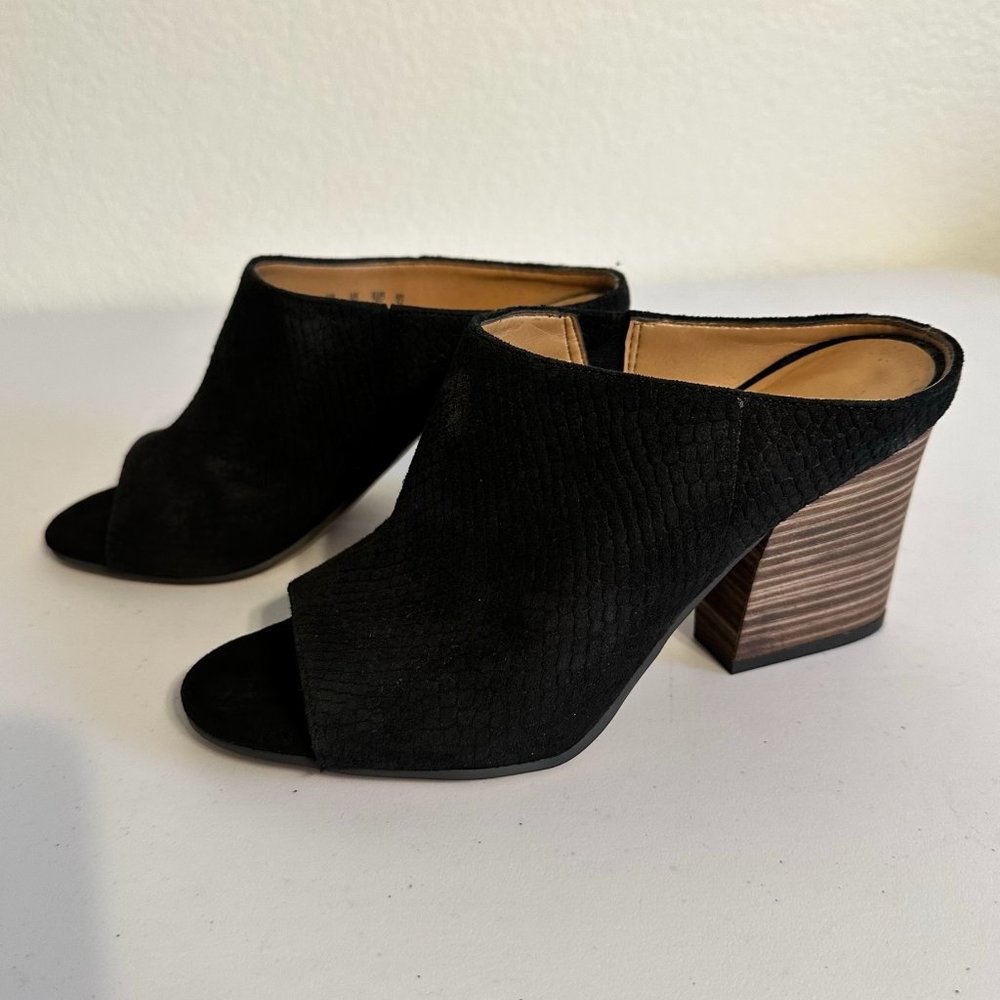 Franco Sarto Women's Firefly Heeled Sandal Black Size 7